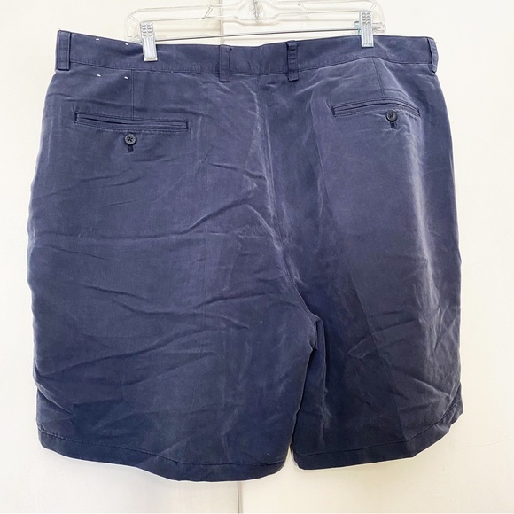 ARNOLD PALMER pleat front silky feel rayon polyester blend golf short 42 - Picture 3 of 6